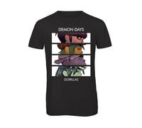 Bughyprint Tshirt Maglia Maglietta Uomo Gorillaz Bundle, L