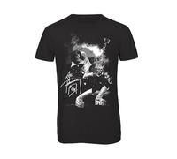 Bughyprint Tshirt Maglia Maglietta Uomo Kiss Ace Frehley Guitar 2025 RIP