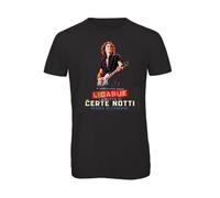 Bughyprint Tshirt Maglia Maglietta Uomo Luciano LIGABUE LA Notte di CERTE Notti REGGIA di Caserta 2025 Edizione Limitata campovolo, M