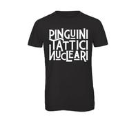 Bughyprint Tshirt Maglia Maglietta Uomo Pinguini Tattici NUCLEARI, S