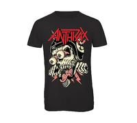 Bughyprint Tshirt Maglia Maglietta Uomo Rock Band Bundle Anthrax Thrash Metal Speed Metal, M