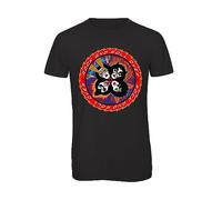 Bughyprint Tshirt Maglia Maglietta Uomo Rock Band Bundle Kiss Rock And Roll Over, L