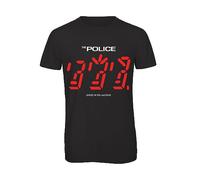 Bughyprint Tshirt Maglia Maglietta Uomo Rock Band Bundle The Police Sting, L