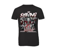 Bughyprint Tshirt Maglia Maglietta Uomo Shining Jack Nicholson Film Cult Vintage, L