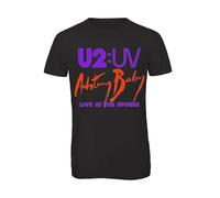 Bughyprint Tshirt Maglia Maglietta Uomo U2 U2:UV Achtung Baby Live AT Sphere, XXL