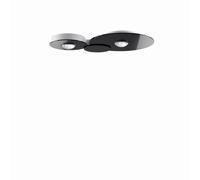 Bugia Double 2700K Plafoniera Nero