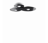 Bugia Triple 2700K Plafoniera Nero