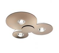 Bugia Triple 2700K Plafoniera Rame