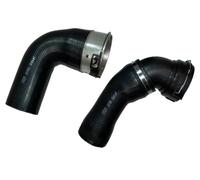 2x Tubo condotto aria Sx AEM (gomma etilene acrilato) 81740 BUGIAD per BMW 5