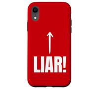 Bugiardo divertente, mentire, bugie e imbroglioni Custodia per iPhone XR