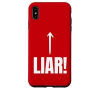 Bugiardo divertente, mentire, bugie e imbroglioni Custodia per iPhone XS Max