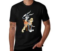 Bugs and Lola-Bugs|Bunny, maglietta da uomo, Stile nero, L