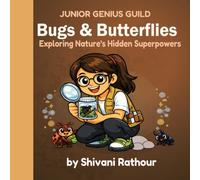 Bugs & Butterflies: Exploring Nature's Hidden Superpowers: The Complete Kids Guide to Insects, Spiders, and Creepy Crawlies - STEM Learning, ... Quizzes, and Fun Facts for Ages 6-10