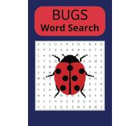 Bugs Word Search Book: Easy Word Search Puzzle Book about Bugs & Insects [6x9 inches, 110 pages] - Fun for All Ages.