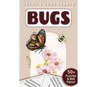 Bugs Word Search Puzzle Book: Word Searches for Brain Memory and Stress Relief with big and easy to read letters about bugs, insects, butterflies and ... Gifts for Vacations, Birthdays and Free Times