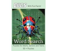 Bugs Word Search with Fun Facts: Insect Word Search Puzzles with Easy to Read Print and Fun Facts About Bugs, Butterflies, and More | 6x9 inches, 110 ... Gift for Vacations, Holidays and Free Times