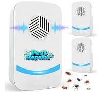 Bugshield, spina ad ultrasuoni contro gli acari 2026, Skield Bug Shield Acaro, efficace riduzione degli acari Plug per camera da letto e zone giorno Against Mite cimici (2)