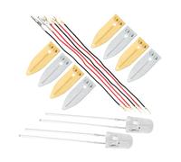 BUGUUYO 1 Set Kit Di Esperimenti Scientifici Kit Circuito Elettrico Per Giocattolo Per L'insegnamento Domestico Esperimento Di Educazione Scientifica Zincato Ramato