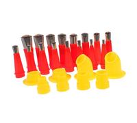 BUGUUYO 1 Set Ugello Per Colla Ugello Per Bottiglia Ugello Connettore Coassiale Erogatore Di Crema Fibbia Rocker Chiudi Cerniere Per Porte Riflettore Circolare Rilevatori Di Acqua
