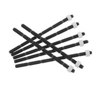 BUGUUYO 10 Pezzi Accessori da Toilette Pulsante Pulsante Riparazione a Filo Suite per aste del Serbatoio del Bagno Asta del Pulsante del gabinetto a Doppio Filo plastica Nero