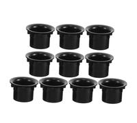BUGUUYO 10 Pezzi Canale di Ventilazione per Cassa Acustica in Plastica Nero, Compatibile Subwoofer e Altoparlanti Chitarra, Facile Installazione e Miglioramento Bassi per Accessori Palco