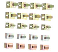 BUGUUYO 100 Pezzi fascetta stringitubo a molla in filo fascette elastiche del tubo del radiatore morsetti a molla in filo morsetto di riparazione morsetti metallici