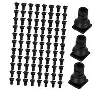 BUGUUYO 100pezzi Cavi di Protezione ABS Connettori per Pressacavi Raccordi per Cavi Elettrici Facili da Installare Resistenti all Usura e Isolanti per Progetti di Cablaggio