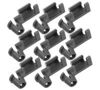 BUGUUYO 10pezzi Clip Di Fissaggio Per Asta Serratura Porta Auto Retainer Rod in Pp Resistente Fissaggio Sicuro Per Maniglia Lato Sinistro Compatibile Con Kit Sostituzione Clip Bloccaggio p