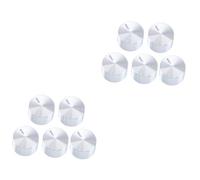 BUGUUYO 10pezzi Manopole Di Controllo Per Piano Cottura Lega Di Alluminio Sostituzione Facile Per Bruciatori Gas Design Per Cucine Moderne