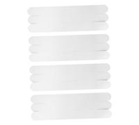 BUGUUYO 12 Pezzi Nastro Antiscivolo Pavimento Strisce Doccia Antiscivolo Non Slip Adesivi per Vasca Anti -Slip Slittata Tappetino Doccia No Tappetino da Bagno Antiscivolo Anti- Bianca