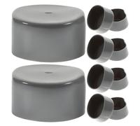 BUGUUYO 12 Pezzi Tappi Proteggi Cuscinetti Trailer in Gomma Copertura Antipolvere per Mozzi Ruota Camper Barche e Rimorchi Protezione Asse e Cuscinetto