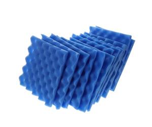 BUGUUYO 12pezzi Pannello Fonoassorbente Adesivo Da Isolamento Acustico Per Stanze Studi Ktv e Camere Riduce Rumori e Migliora Estetica