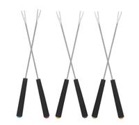 BUGUUYO 18 Pollici Spiedini in Inox Extra Lunghi Resistenti al Calore per Barbecue Fonduta Frutta all Aperto