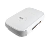 BUGUUYO 1pezzi Contenitore Per Uova Da Frigorifero Design Cassetto Scanalature Anti-rotazione Segnaletica Di Freschezza e Impilamento Per Ottimizzare Lo Spazio