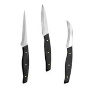 BUGUUYO 1set Coltelli per Intaglio Frutta in Acciaio Inossidabile e Legno Resistenti e Facili da Pulire Utensili per Scolpire Frutta e Verdura per Cucina Professionale