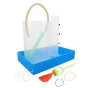 BUGUUYO 1Set di attrezzature didattiche per la fisica: kit sperimentale sulla relazione tra pressione e profondità dei liquidi - Apparecchiature, dispositivi didattici per esperimenti, strumenti di