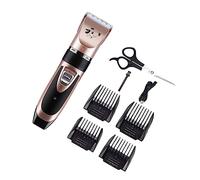 BUGUUYO 1Set Kit Tosatrice Elettrica Per Animali Domestici Set Completo Per Toelettatura Con Tagliacapelli Per Include Design Portatile Rosa Oro