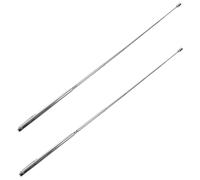 BUGUUYO 2 pezzi Bacchette Rabdomante Inossidabile Portatili per Caccia e Ricerche Outdoor Facili da Trasportare e da Usare