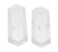 BUGUUYO 2 Pezzi Modello Trasparente per Endodonzia Dentali per Insegnamento su Radicolari Design per e Scuole