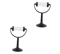 BUGUUYO 2 Pezzi Prisma Stand In piedi prisma triangolare con supporto prismi di prisma triangolare a spettro luminoso PRISM SCIENCE prismi triangolari ottici luce prismatica plastica