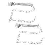 BUGUUYO 2 Set Di Catenacci Antifurto Per Porta Catena Per Porta D'Ingresso Dispositivi Di Sicurezza Di Protezione Catene Per Porte