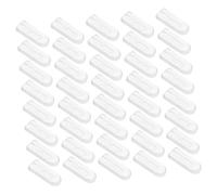 BUGUUYO 20 Paia Tamponi in Silicone per Ponte Nasale Morbidi e Antiscivolo Supporto per Riparazione e Sostituzione Montature da Sole