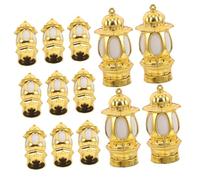 BUGUUYO 20 Pezzi Mini Lantern Decorative Lights For Dollhouse Micro Landscape And Unique Handmade Kerosene Lamp Ornaments For Weddings And Celebrations