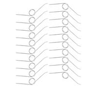 BUGUUYO 20 Pezzi Molle Torsionali per Coperchio Bidone Rifiuti in Acciaio Inossidabile Molla di Ricambio per Cerniera Bidone Spazzatura Meccanismo Stabile e Silenzioso per Cucina Bagno