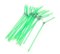 BUGUUYO 25 Pezzi Accessori per La Pesca a Spinning Attrezzatura da Pesca Connettore Girevole per Principianti Regalo Light Green