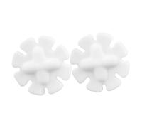 BUGUUYO 2pezzi Agitatore a Barra Di Agitazione a Forma Di Fiore Asta Con Calamita in Plastica Per Piastra Di Agitazione Per Forniture Di Laboratorio Bianco