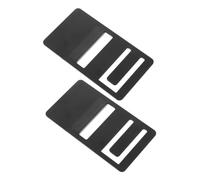 BUGUUYO 2pezzi Blocca Porta Frigorifero Rv in Clip di Supporto per Porte Frigorifero Camper Meccanismo Rapido per Bloccaggio e Sbloccaggio senza Sforzo Materiale Stabile per Chiusura