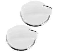 BUGUUYO 2pezzi Manopola Selezione Per Asciugatrice e Lavatrice Sostituzione Manopola Timer Manopole in Plastica Compatibili Diverse Controllo Facile e Duraturo
