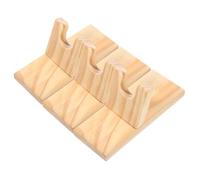 BUGUUYO 3 Pezzi Supporto per Colla Caldo Base Antisurriscaldamento Stabile Porta Attrezzi per Incollaggio Te Organizer Compatto per Laboratorio e Riparazioni Domestiche