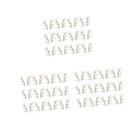 BUGUUYO 3 Set Decorazioni Natalizie Antlers per Pupazzi Accessori DIY per Progetti Artigianali per Addobbi Natalizi E creatività dei 12 Paia*3